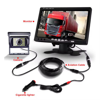 Παγκόσμια κάμερα 12V Dash Cam Maxi Truck Back-up με ενσωματωμένο 18 IR LED για νυχτερινή υποστήριξη