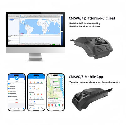 Firecore HX-880 24H καταγραφή βρόχου 4G WIFI G-SENSOR DMS ADAS BSD Dashcam πίσω εμπρός μέσα κάμερα για λεωφορείο ταξί
